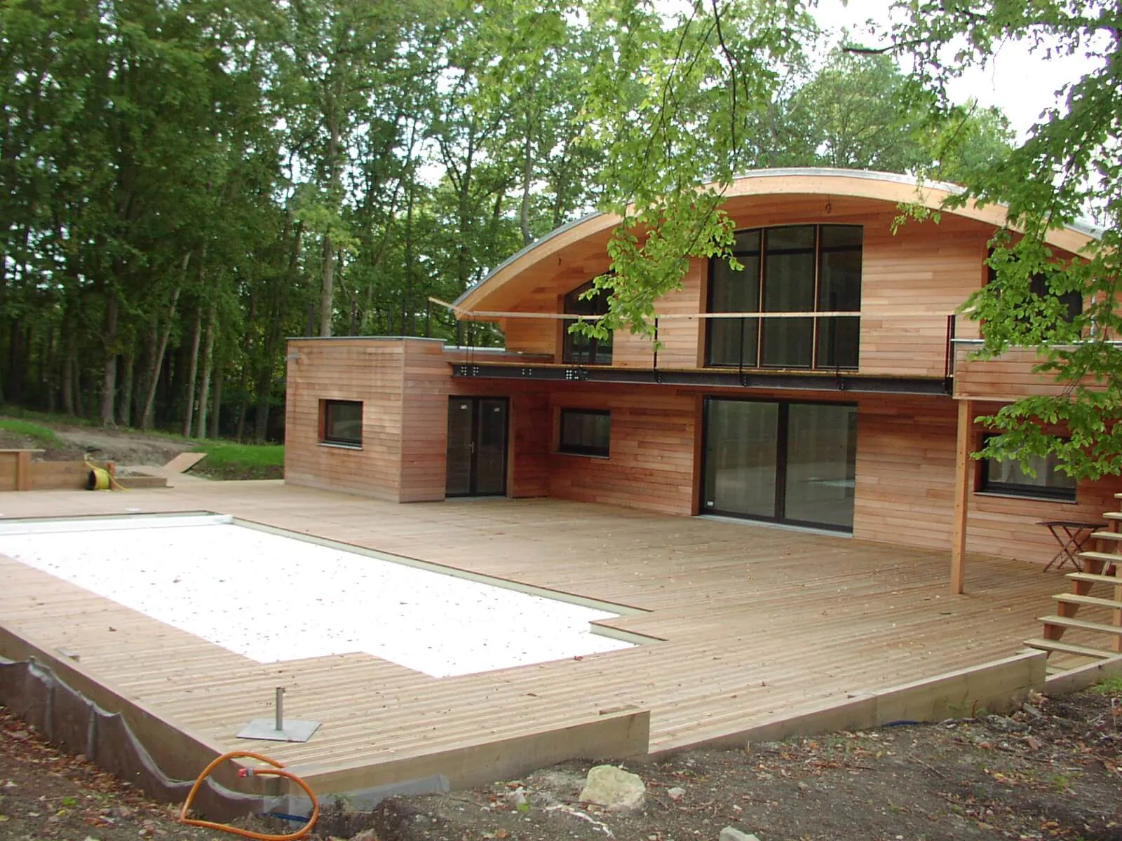 Maisons à ossature bois — réalisation Lefort Menuiserie & Construction Bois