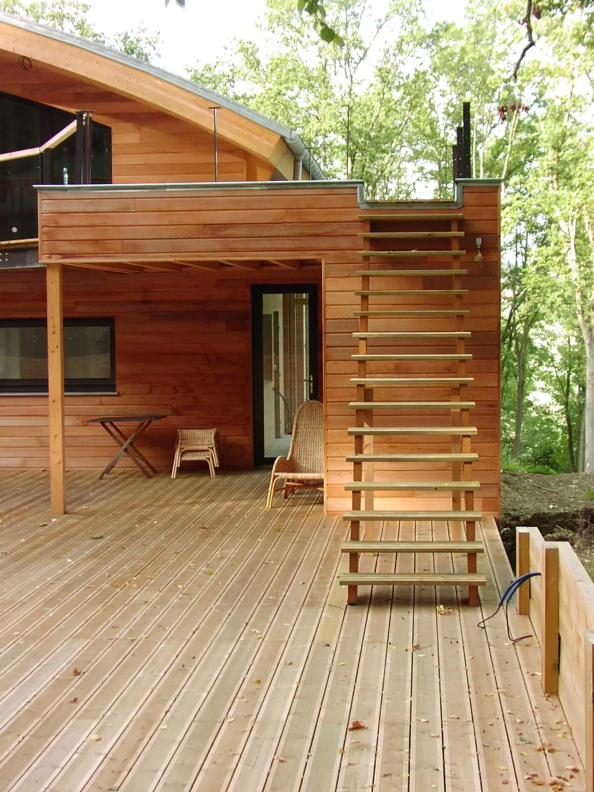 Maisons à ossature bois — réalisation Lefort Menuiserie & Construction Bois