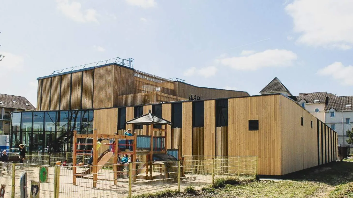 Bâtiment professionnel en ossature bois